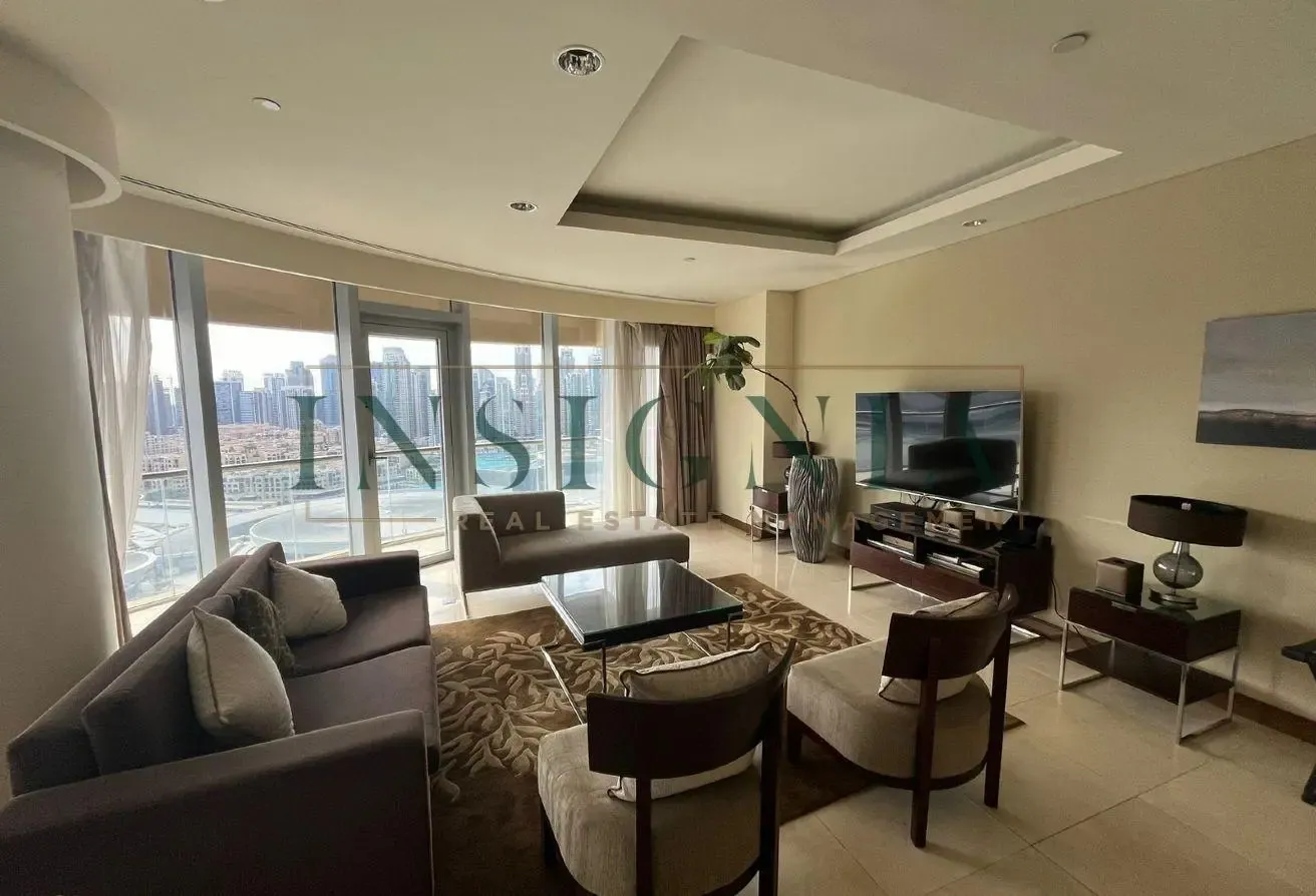 Ready to move Burj View High Floor Furnished
