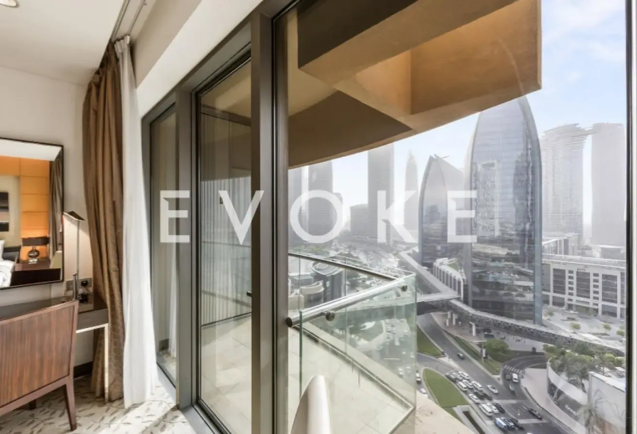 Elegant Studio | Full Burj Khalifa View | Downtown