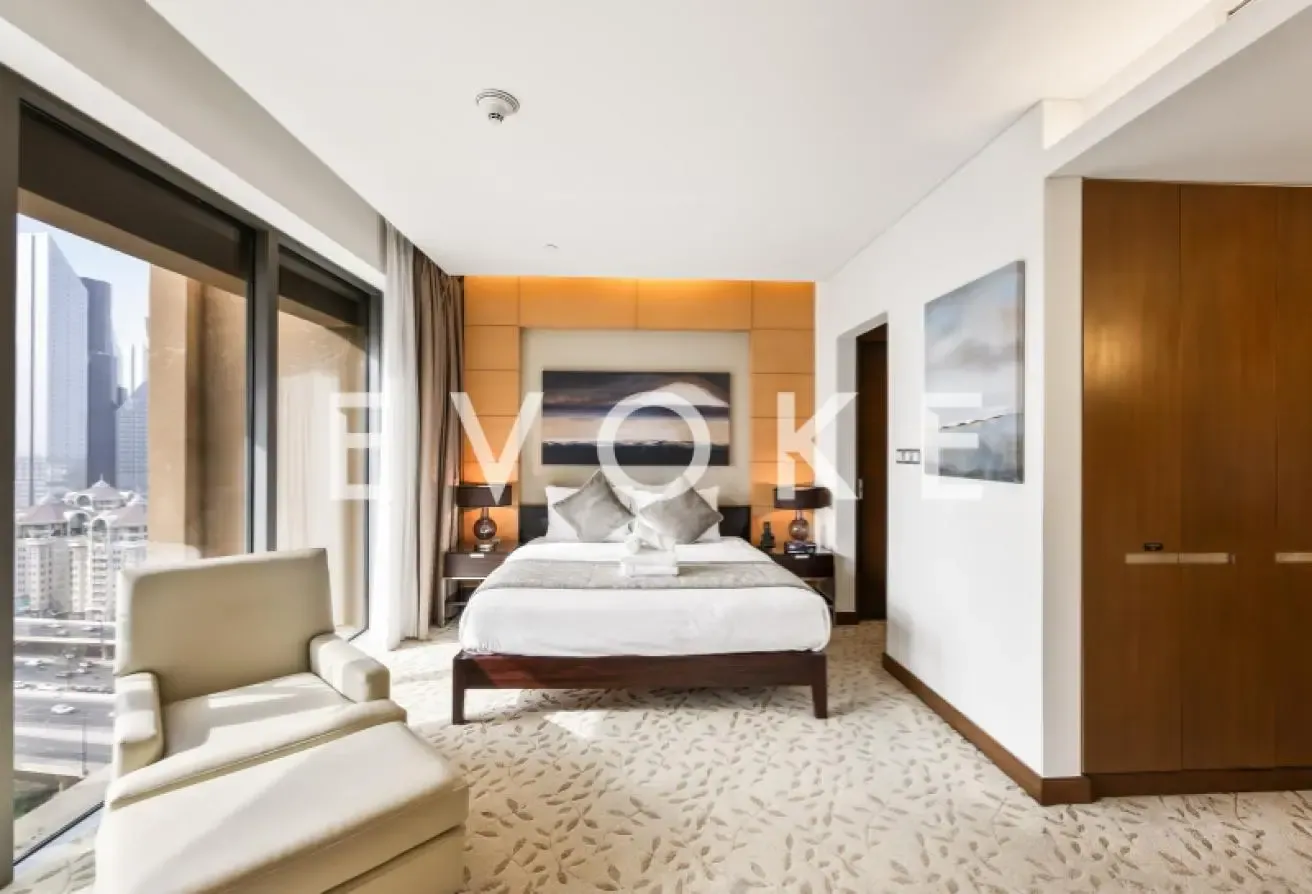 Elegant Studio | Full Burj Khalifa View | Downtown