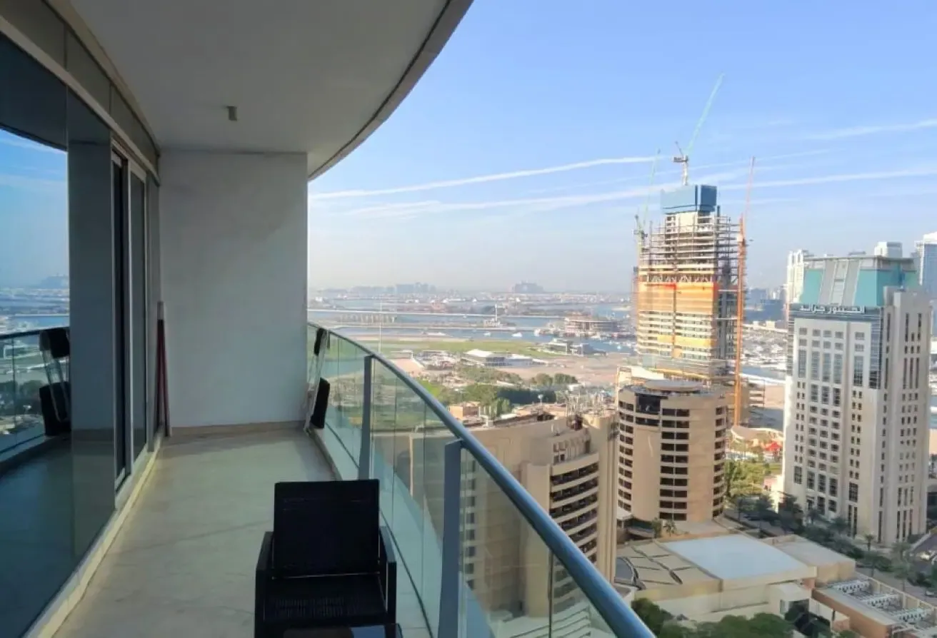Elegant 1BR + Study | Atlantis Sea & Marina View