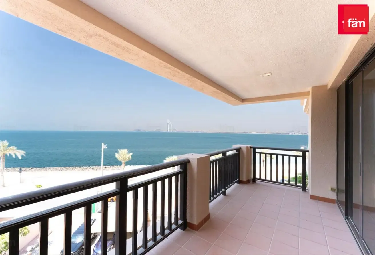 Sea View 1br | Burj Al Arab View | Move In Ready