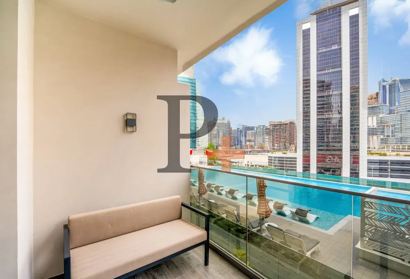Modern Studio | Pool View | Prime Business Bay Location