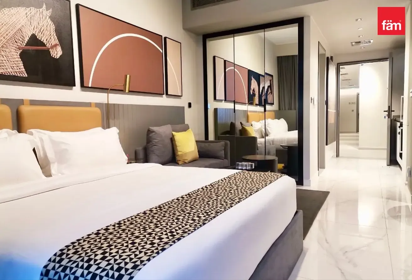 Luxury Studio | Fully Furnished | Flexible Cheques