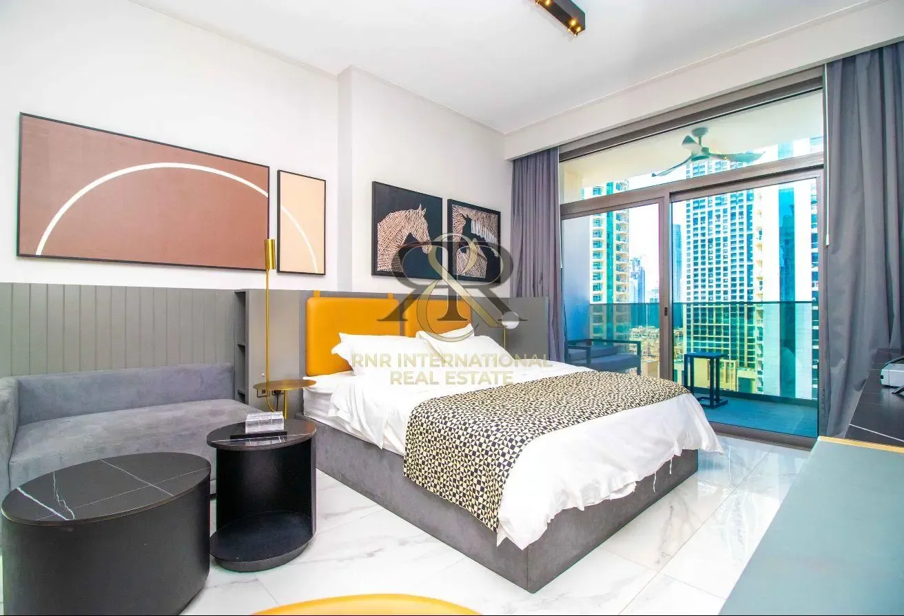 Cozy Modern Studio | Fully Furnished | Balcony