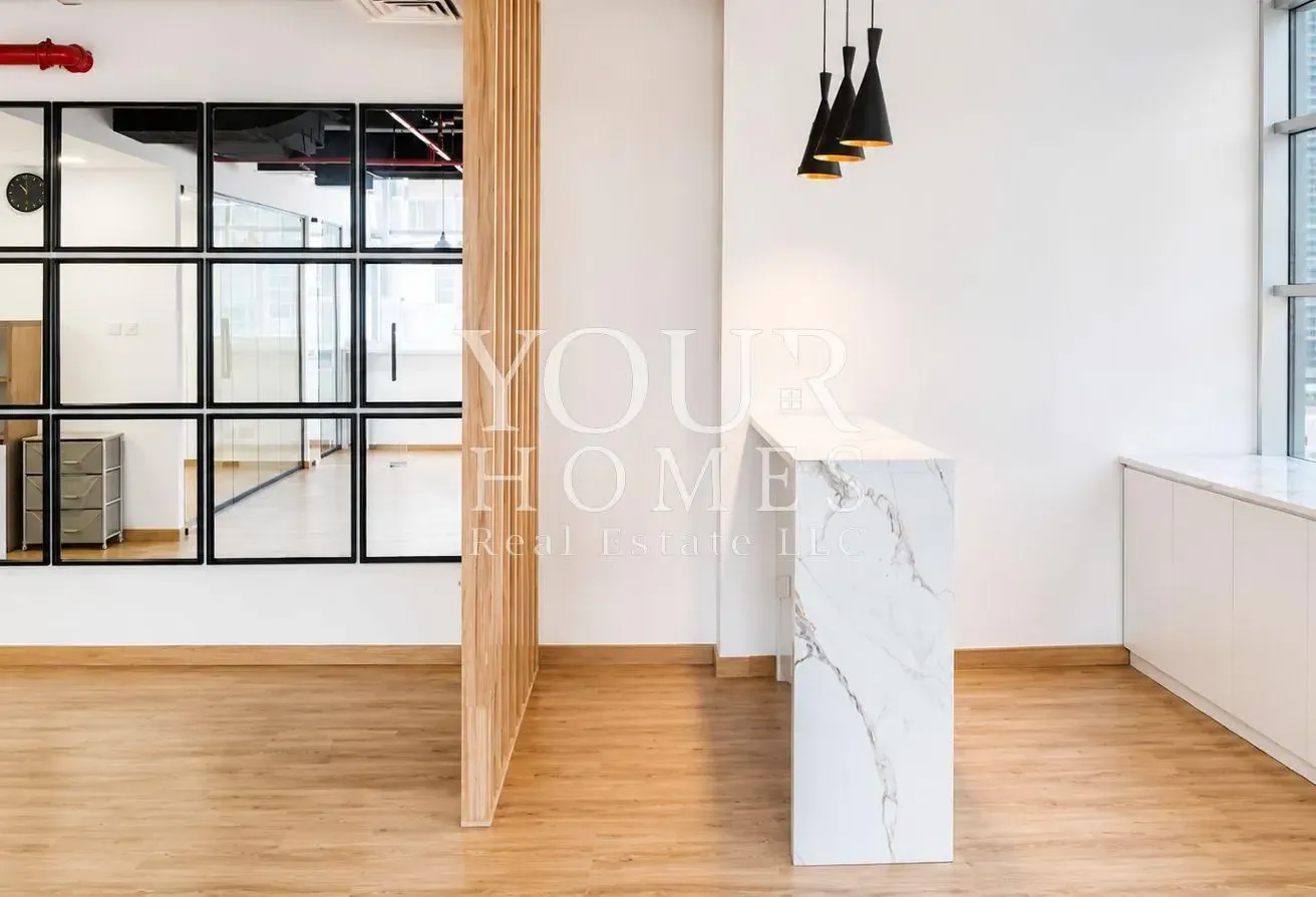 Semi-furnished Office | Community View | Vacant