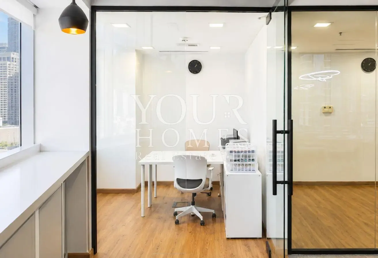 Semi-furnished Office | Community View | Vacant