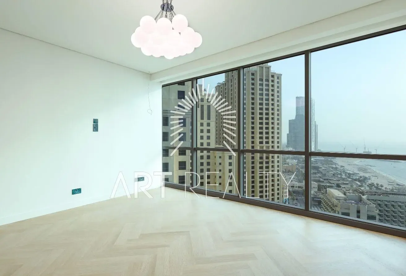 3BR +M | Sea and Ain Dubai View | Vacant