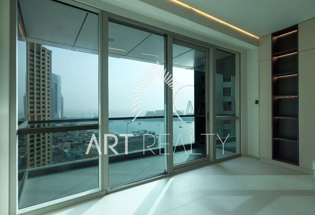 3BR +M | Sea and Ain Dubai View | Vacant