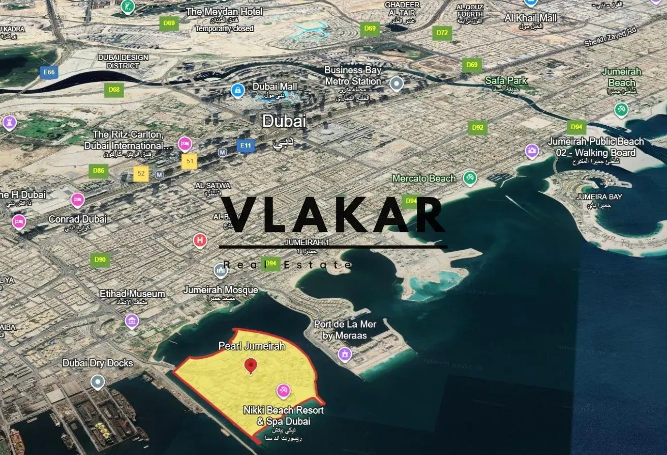 Pearl Jumeirah Villas & Plots | Multiple Options