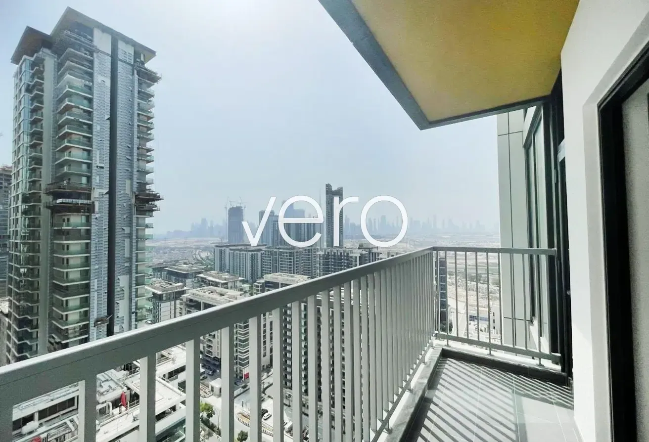 1BR + Study Room | High Floor | Burj View