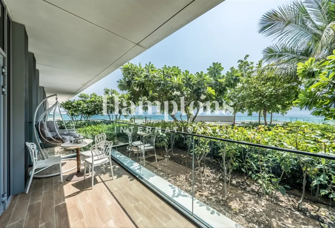 Open Sea And Garden View | Vacant Now | 1 BR