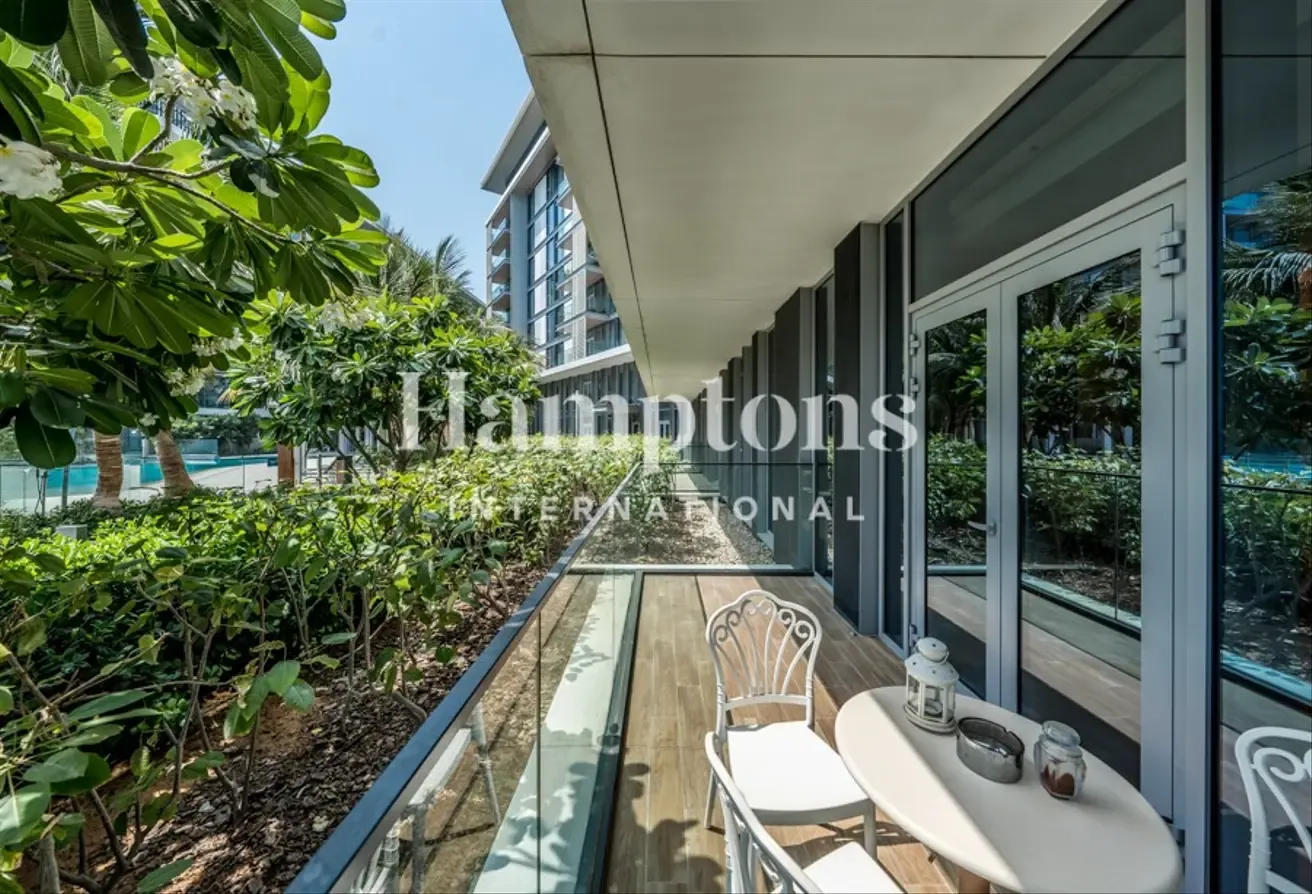 Open Sea And Garden View | Vacant Now | 1 BR