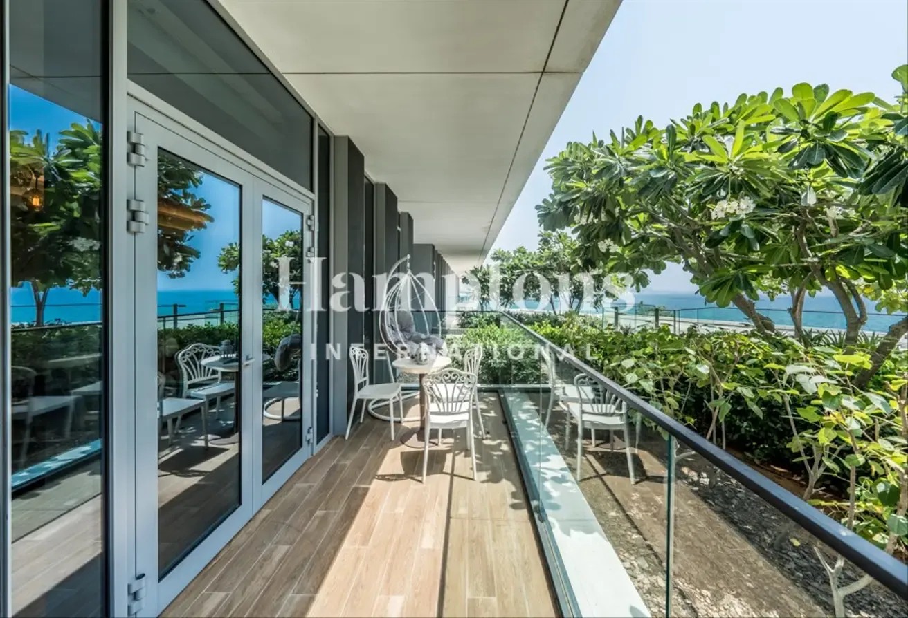 Open Sea And Garden View | Vacant Now | 1 BR