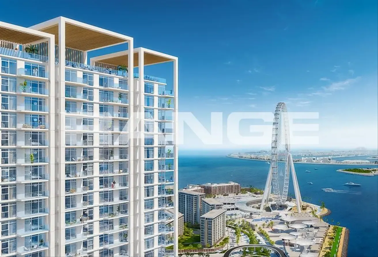 Exclusive 1BR| Bluewaters Living |Marina View