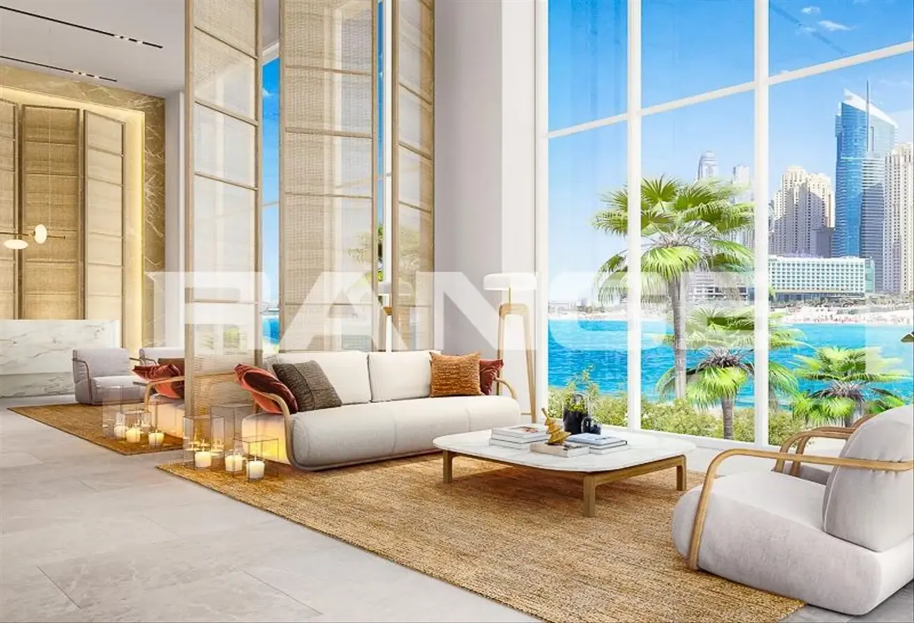 Exclusive 1BR| Bluewaters Living |Marina View