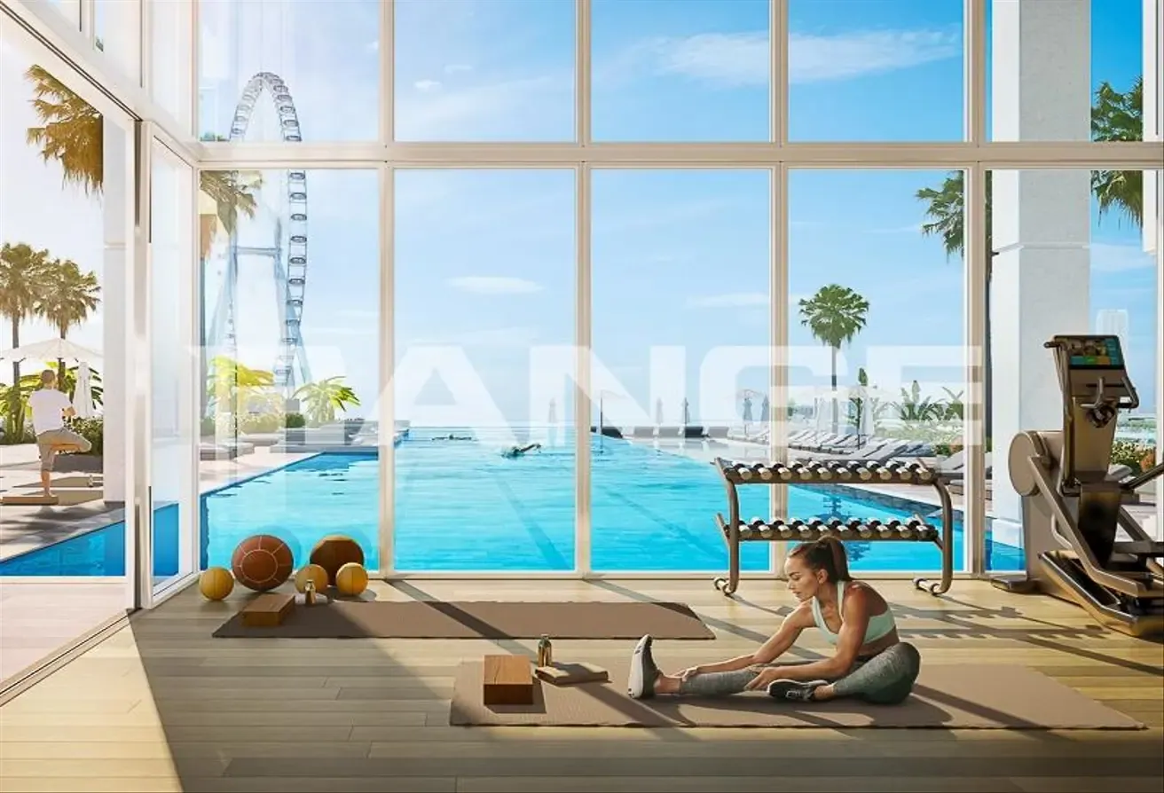 Exclusive 1BR| Bluewaters Living |Marina View