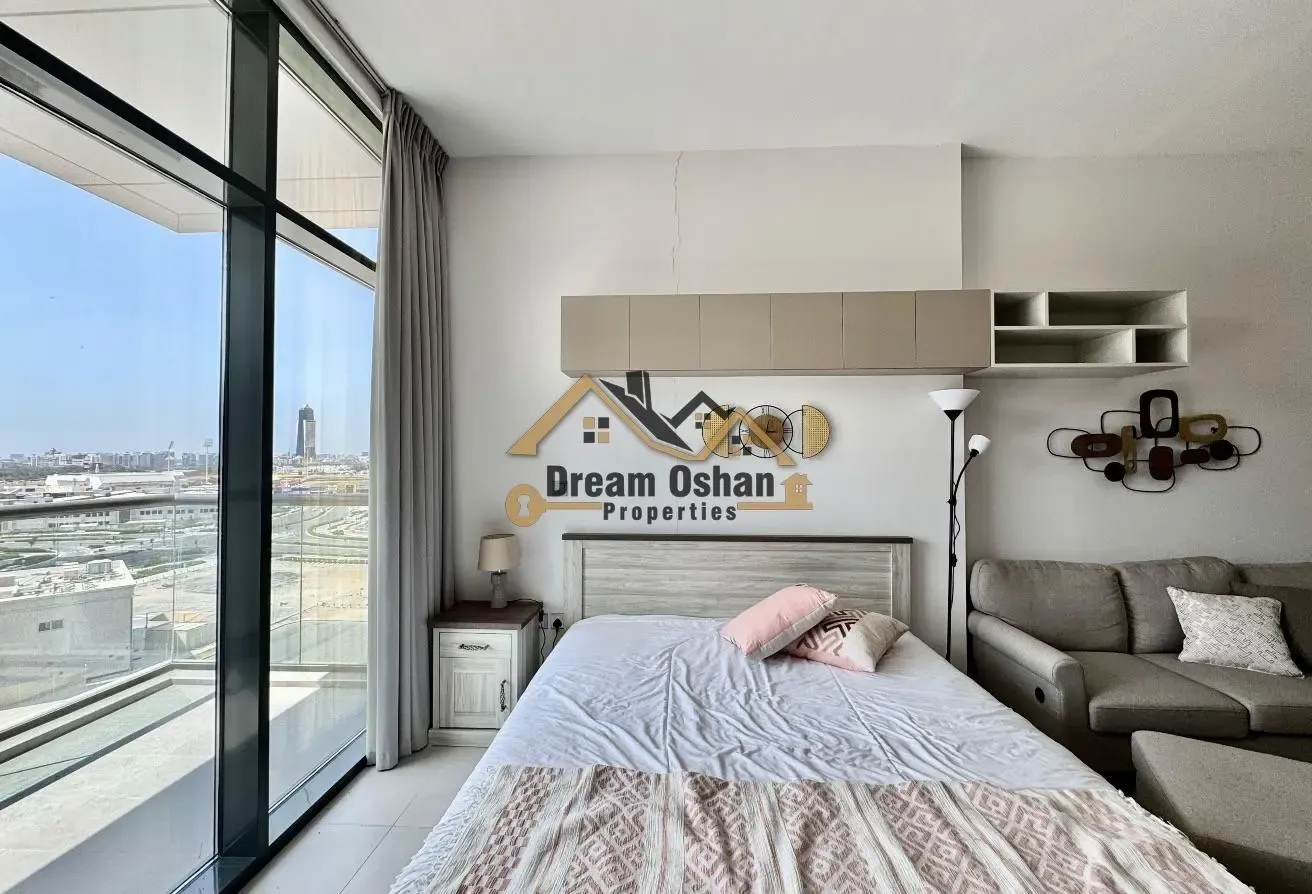 Furnished Studio With Balcony | Elegant Layout
