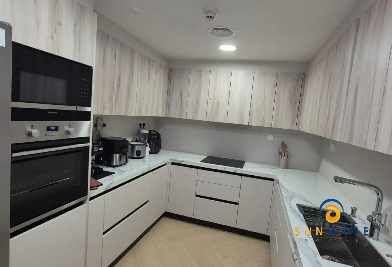 Fully Upgraded, Furnished with Maids room Unit