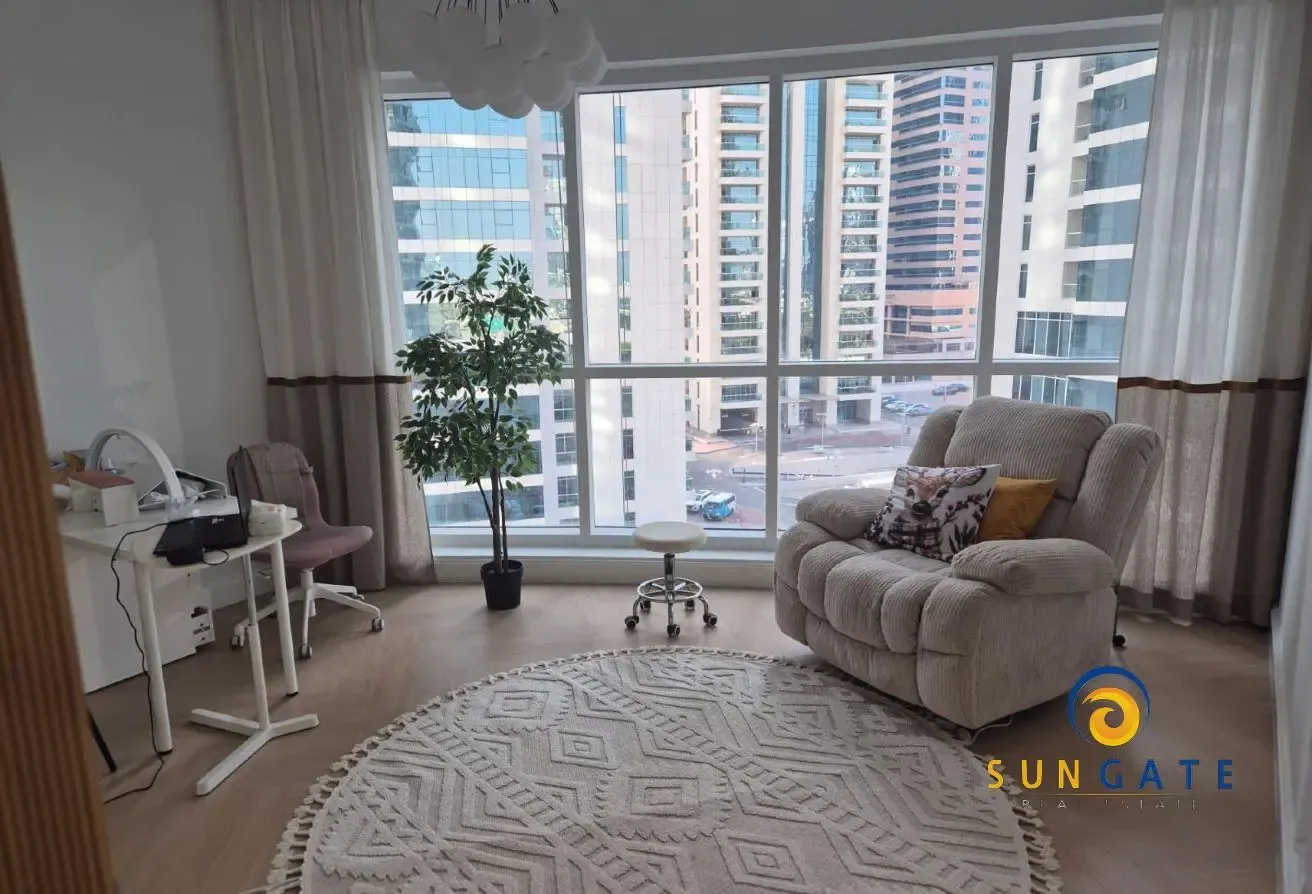 Fully Upgraded, Furnished with Maids room Unit