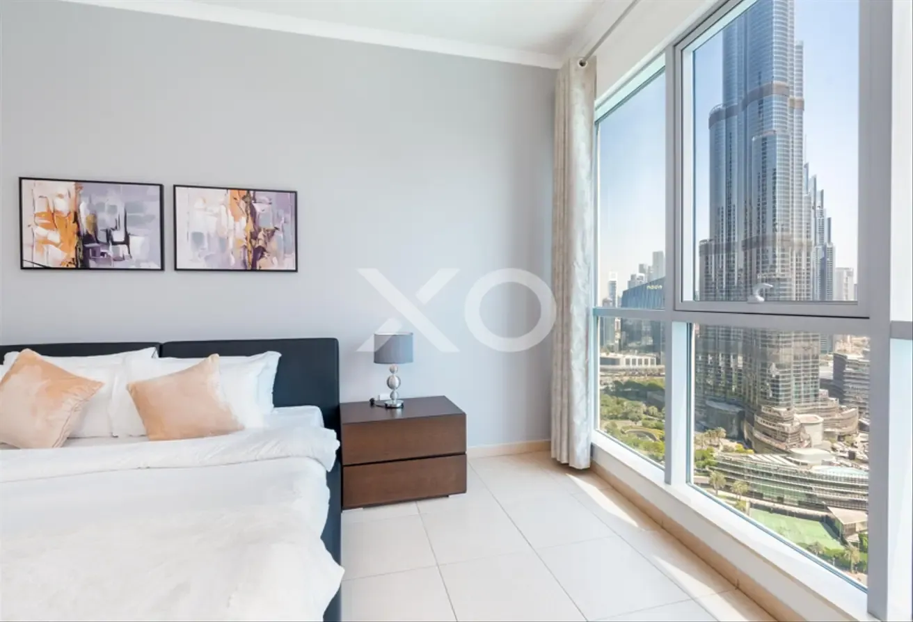 Vacant | Furnished| Burj and Fountain View