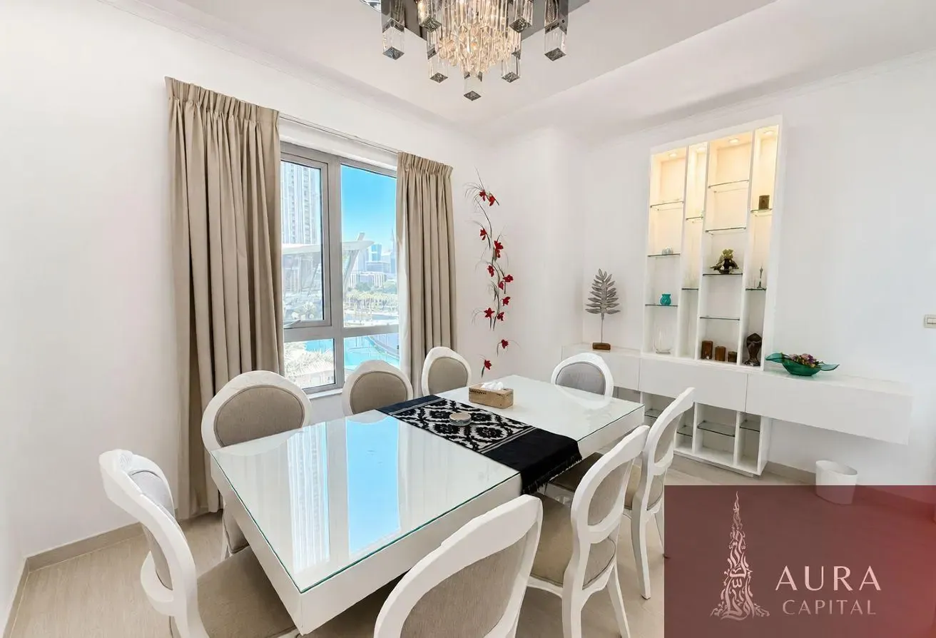 3BR+Maid | Direct Burj Khalifa & Fountain View