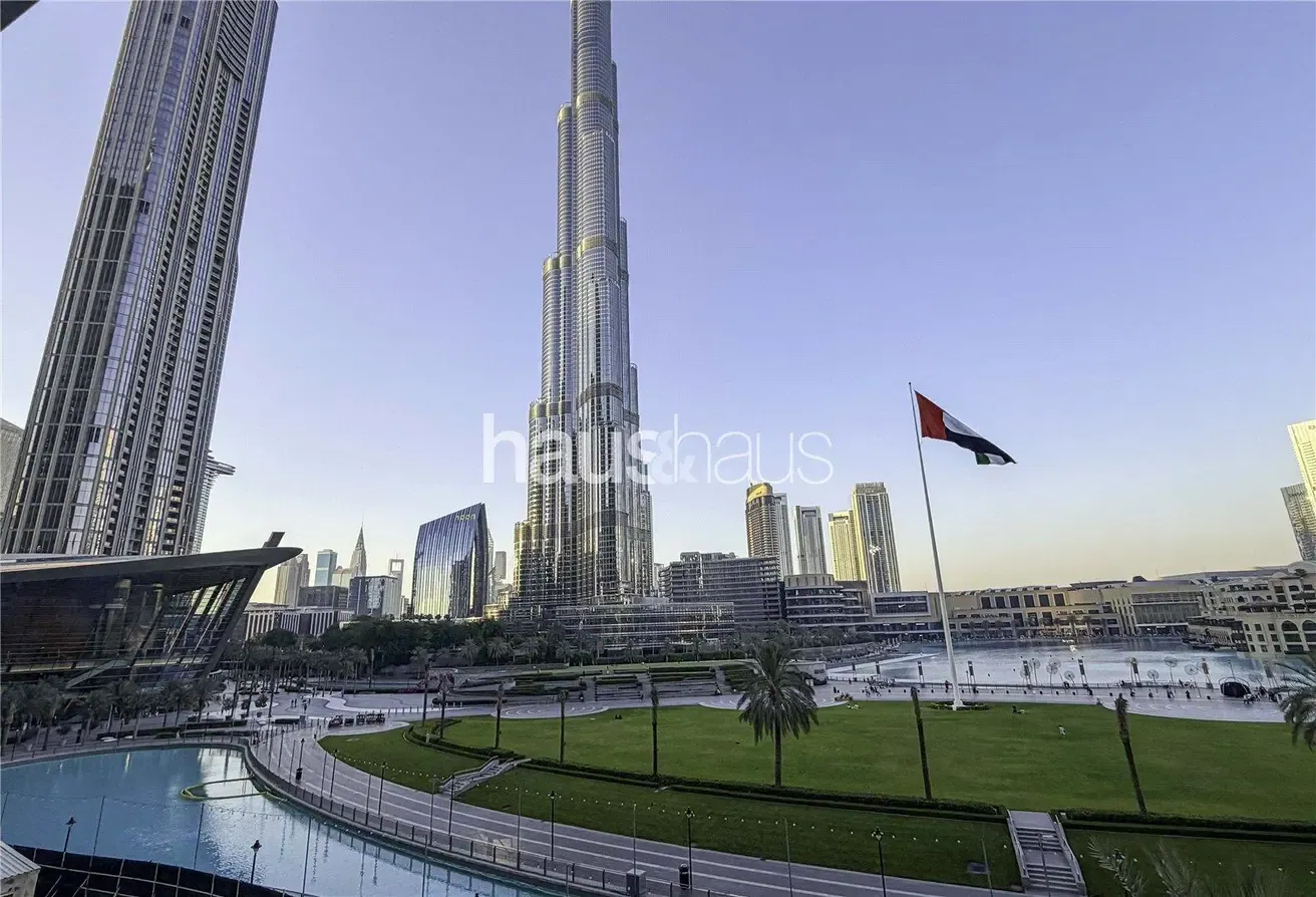 Burj and Fountain View | Maid's Room | Furnished