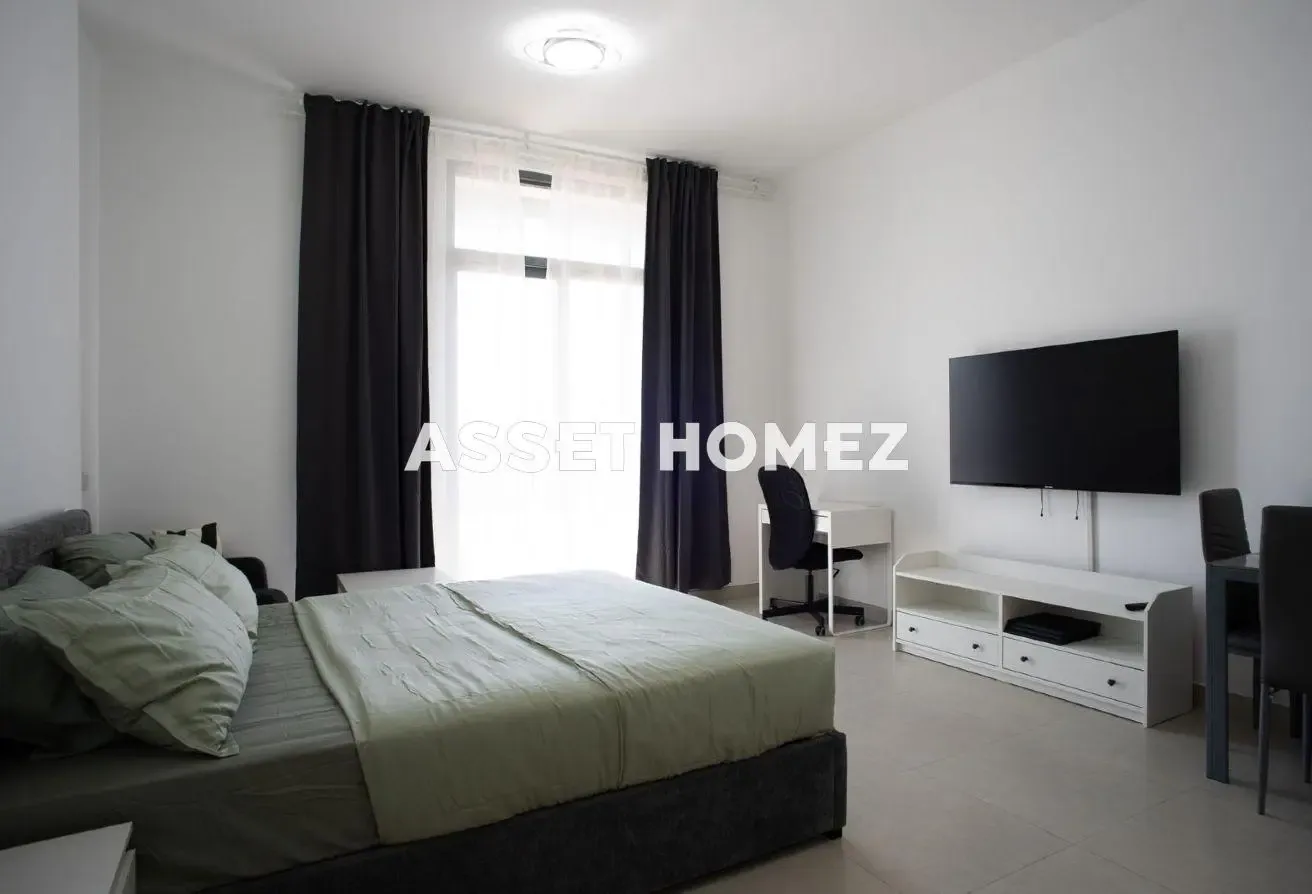 Furnished Studio | Dania 2 | Balcony & Pool Access