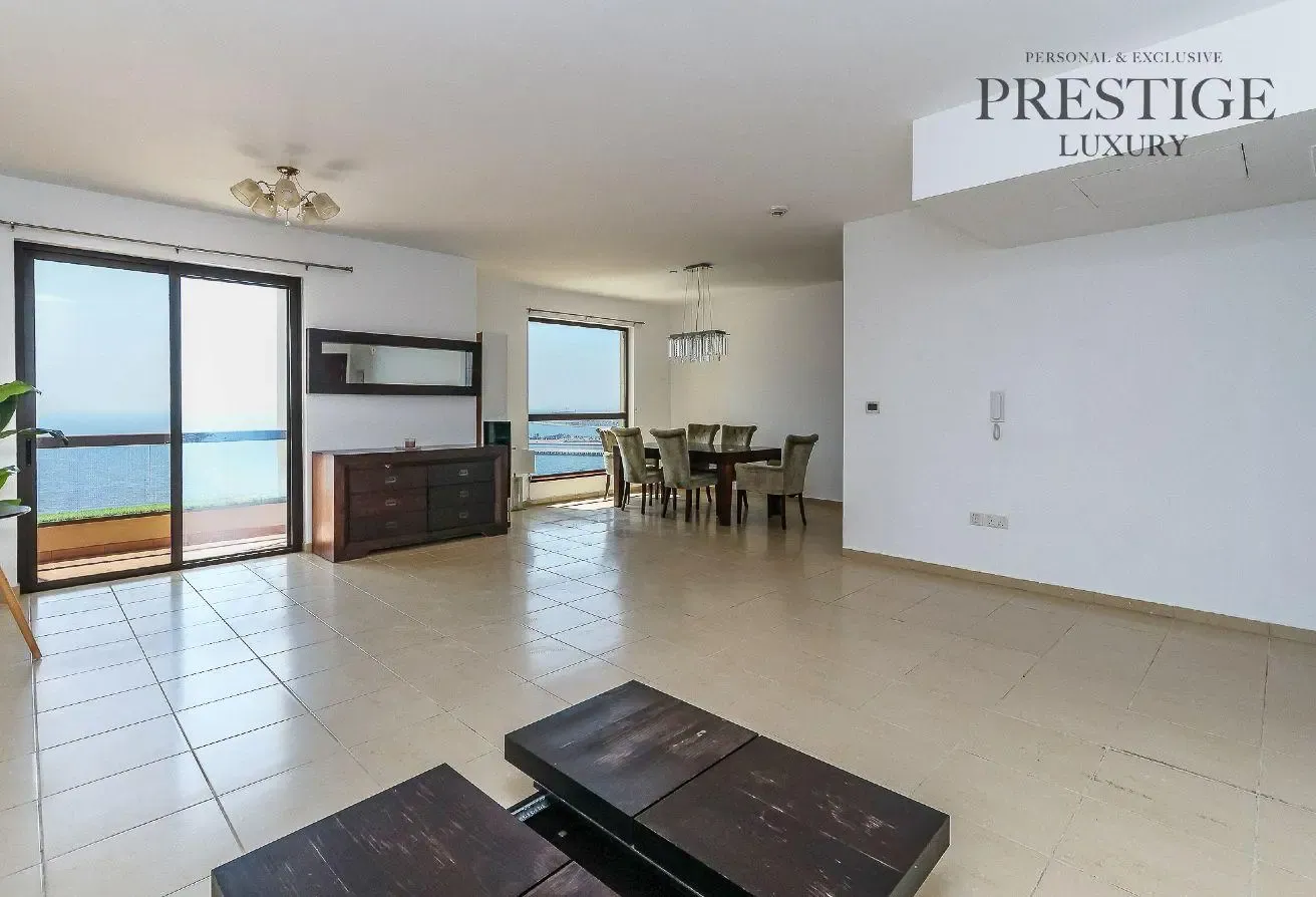 Semi Furnished | High Floor | Sea+Dubai Eye View