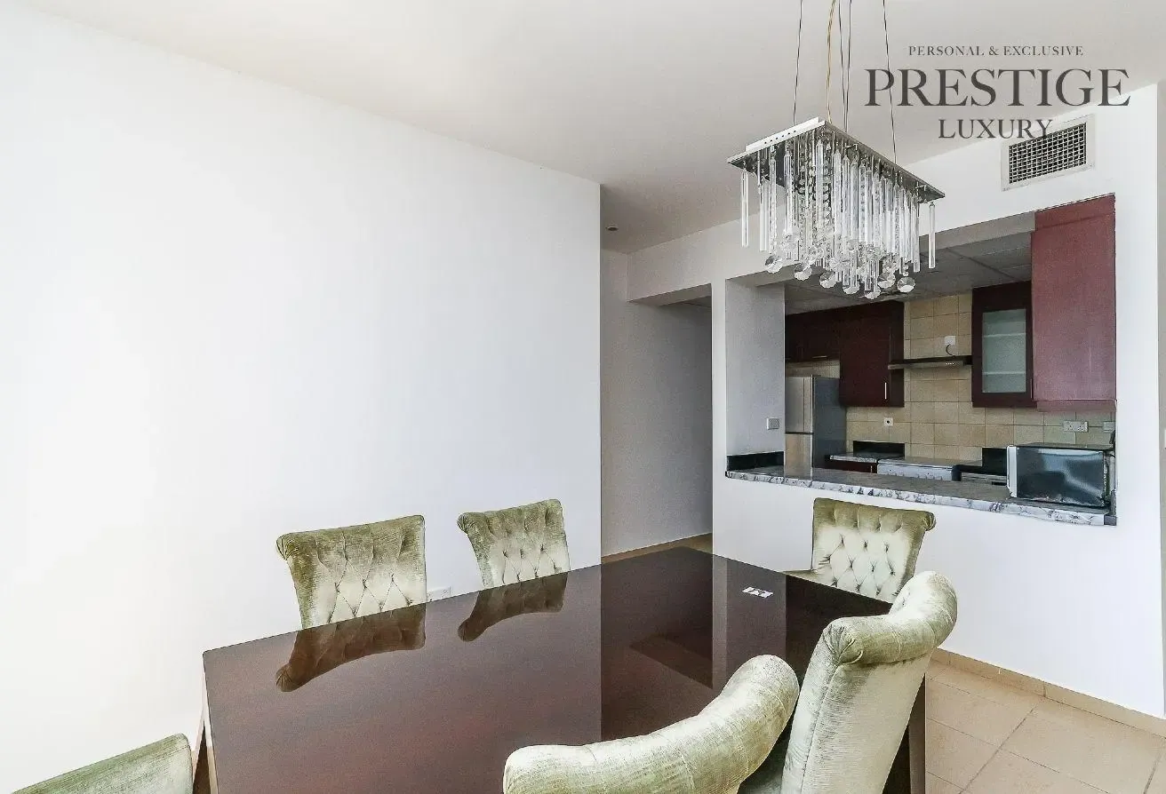 Semi Furnished | High Floor | Sea+Dubai Eye View