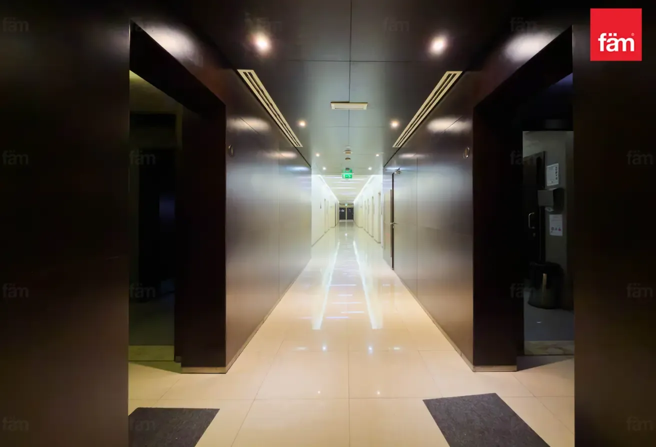 Mid Floor Shell & Core Office With City Skyline Vw