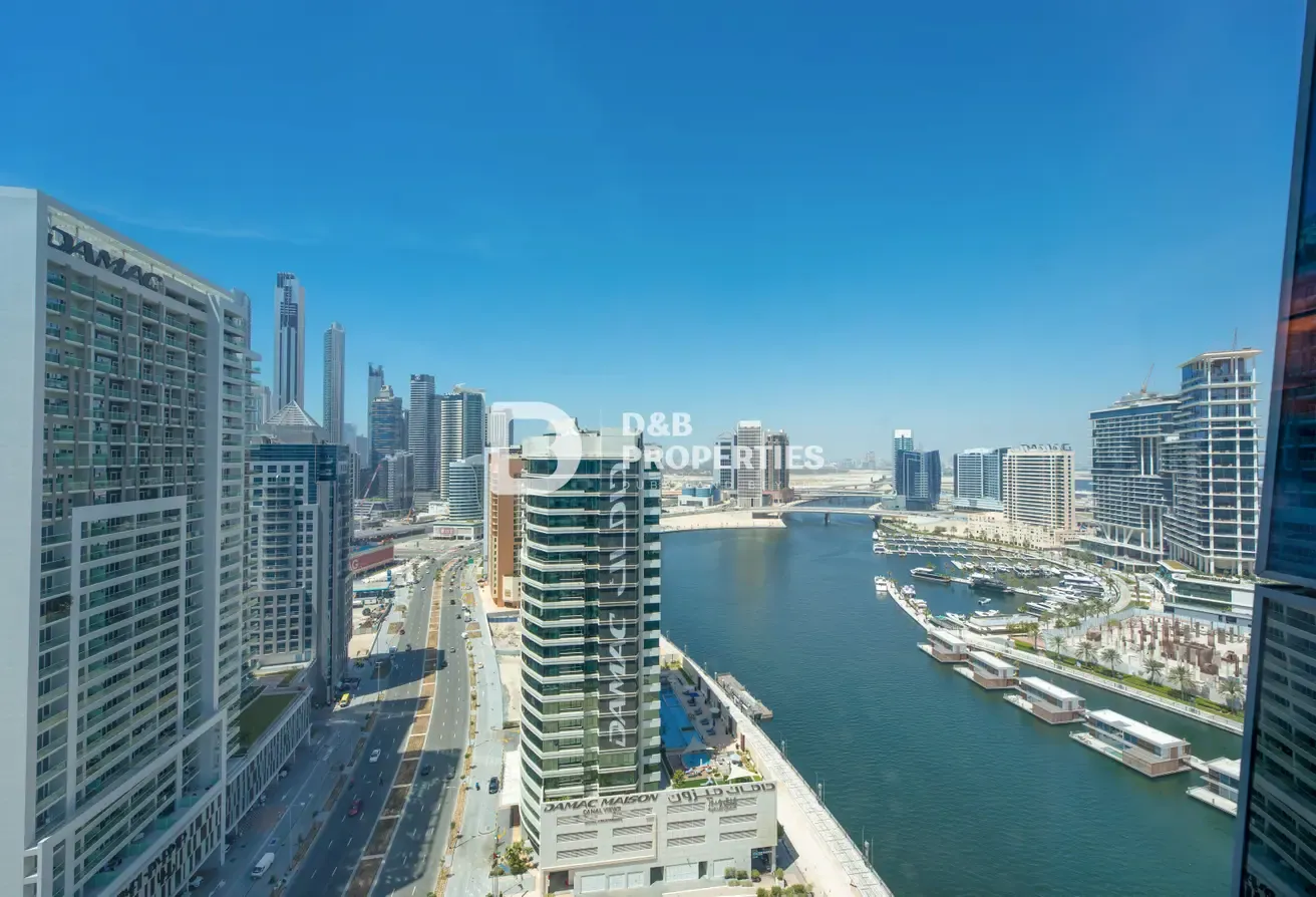 2BR | Canal View | Prime Location | High Floor