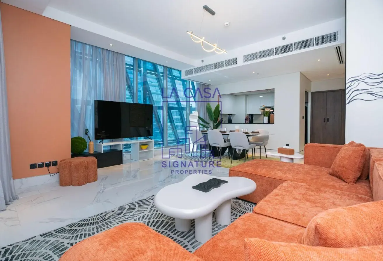 Premium 2BR | Large Terrace | Canal View