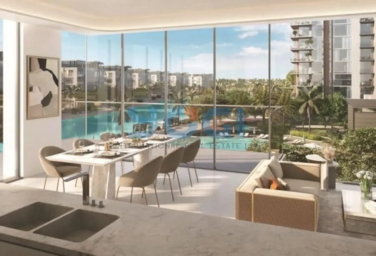 1-Bedroom Apartment with Lagoon and Burj Views