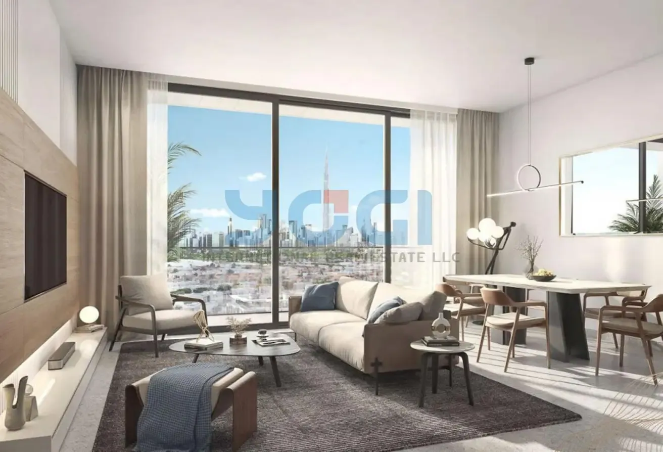 1-Bedroom Apartment with Lagoon and Burj Views
