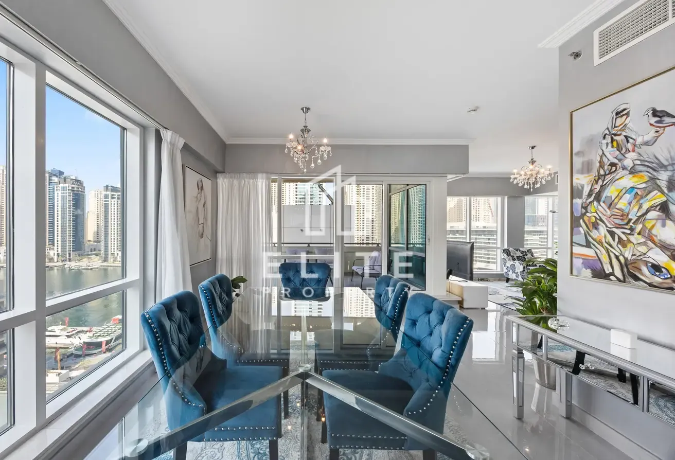 Full Marina View | Fully Upgraded |Fully Furnished