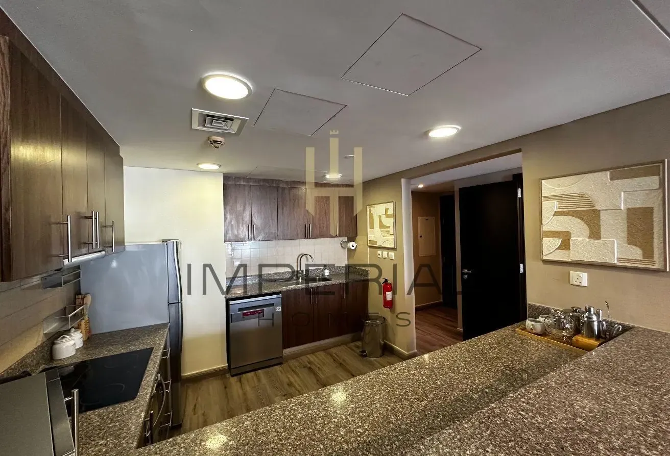 Lavish Furnished | 1 Bed | FULL LAKE VIEW | @115k