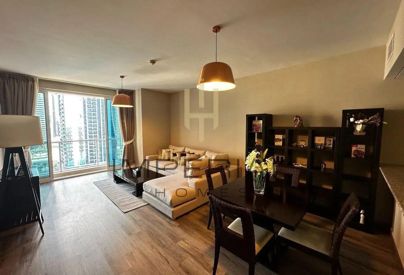 Lavish Furnished | 1 Bed | FULL LAKE VIEW | @115k