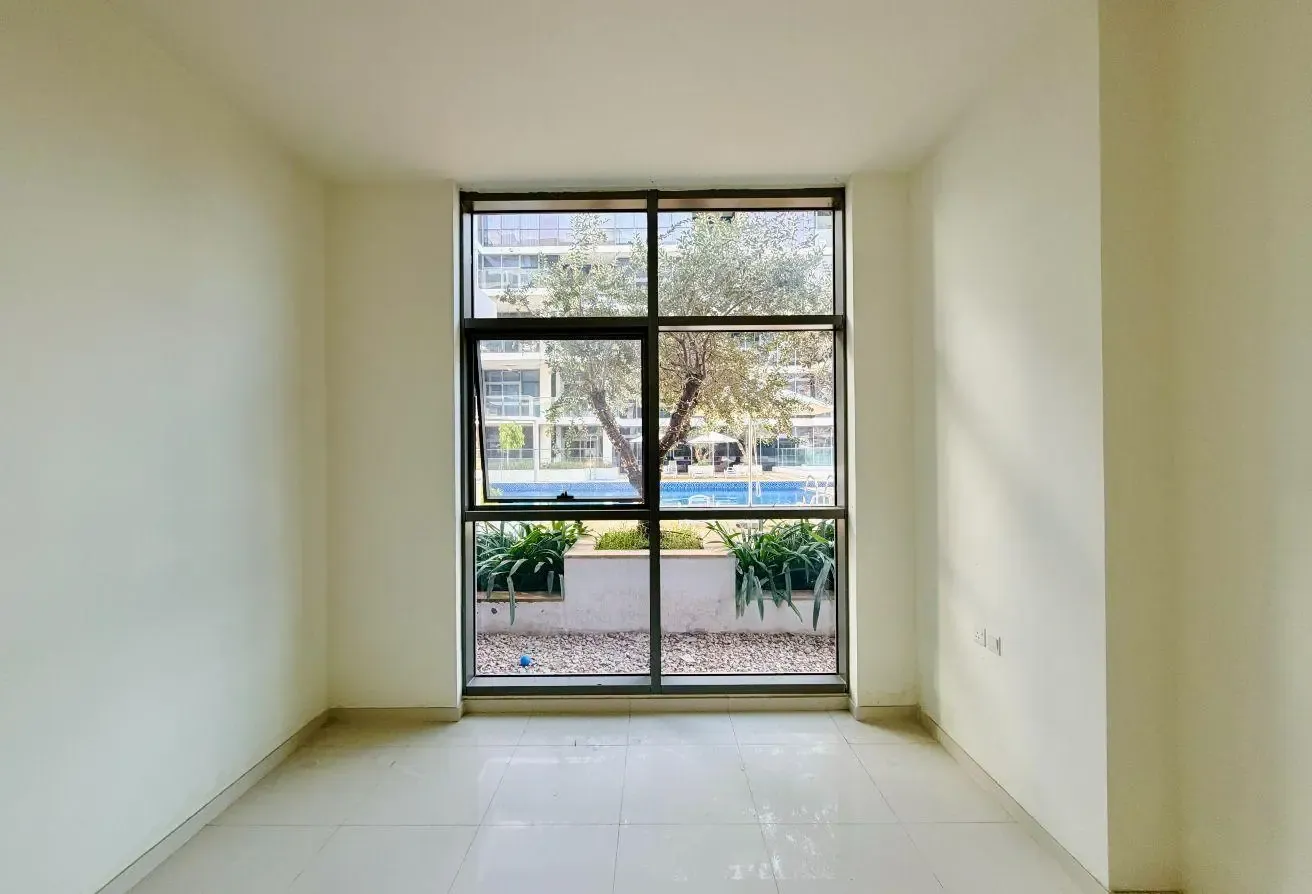 Pool View I Luxurious 1BR & Hall I Semi Furnished