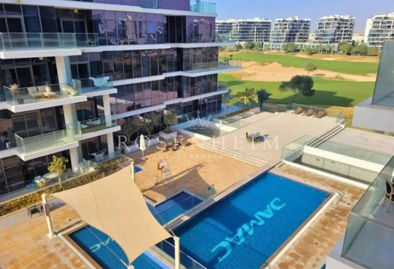 Open Living Area | Pool and Golf View | Furnished