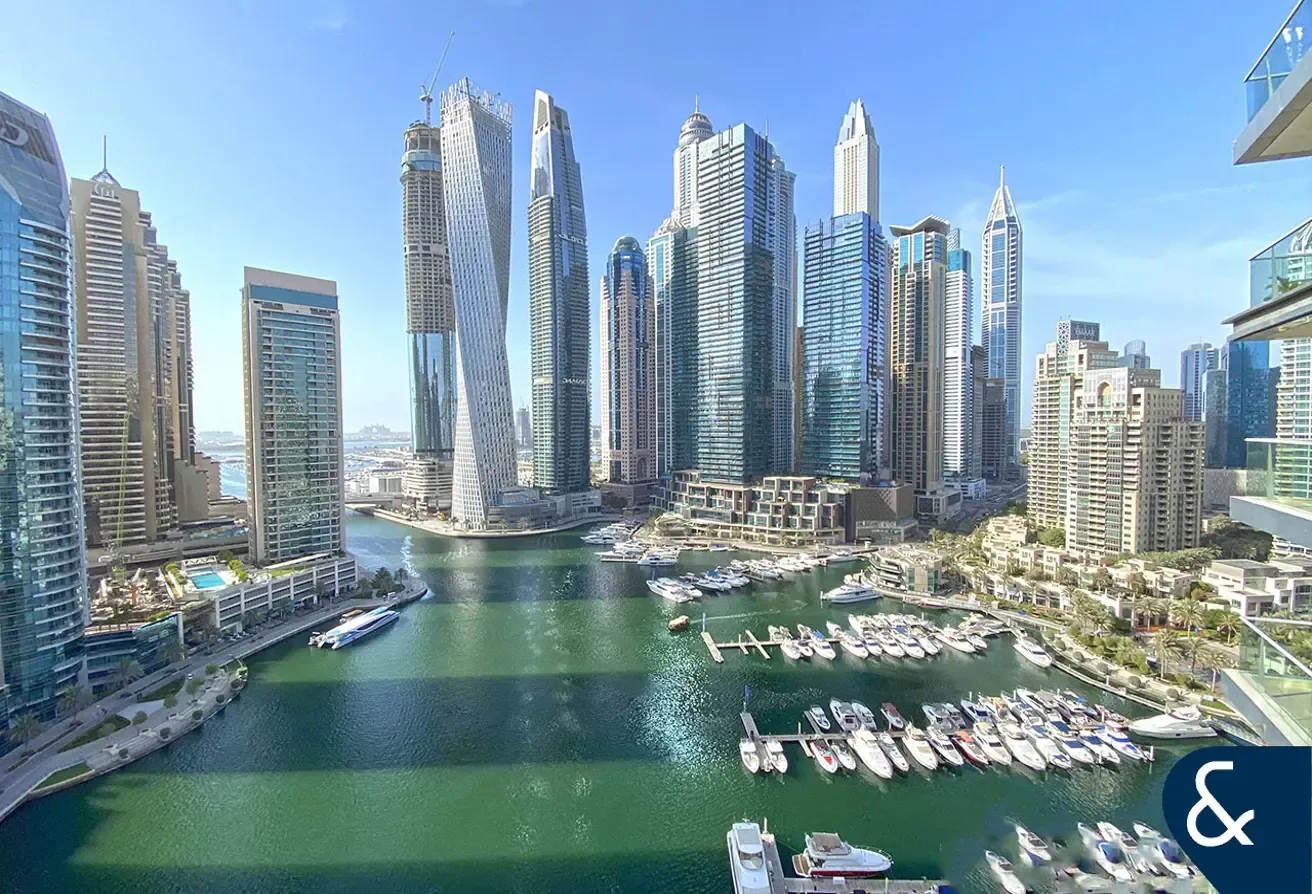 Available mid Aug | Marina View | High Floor