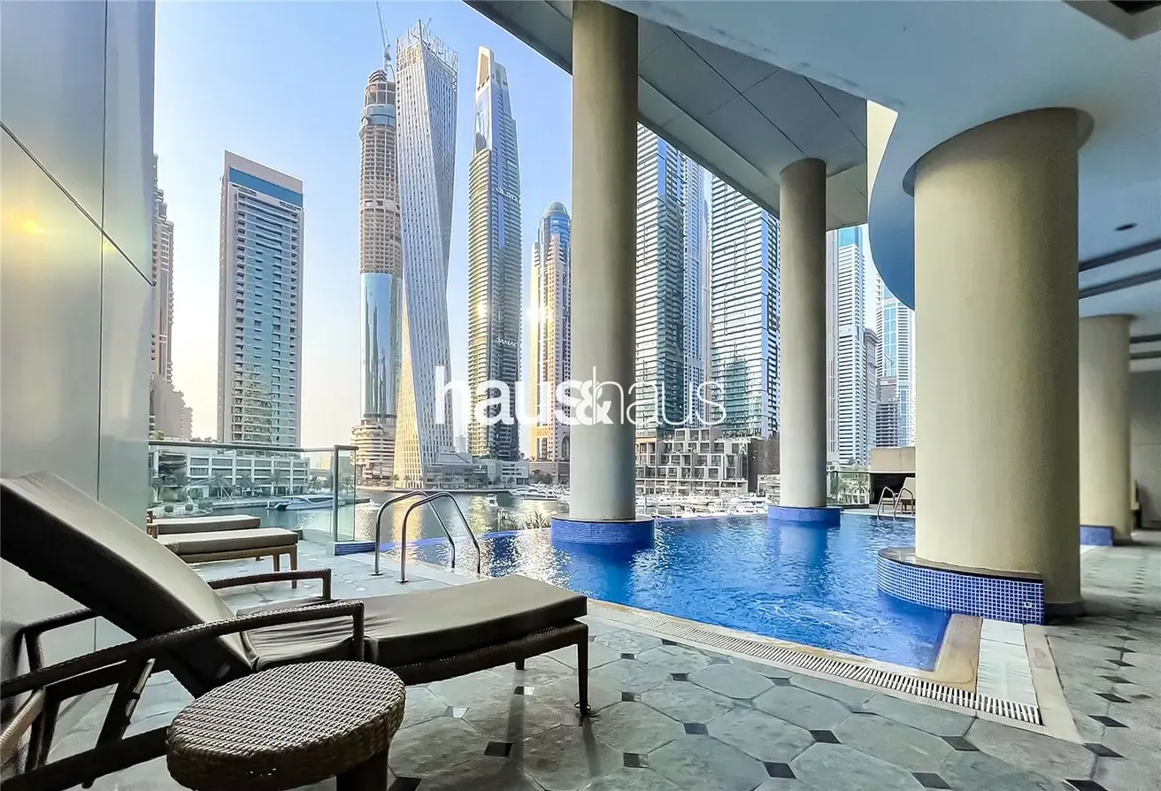 VACANT OCTOBER | Full Marina View | Huge Balcony