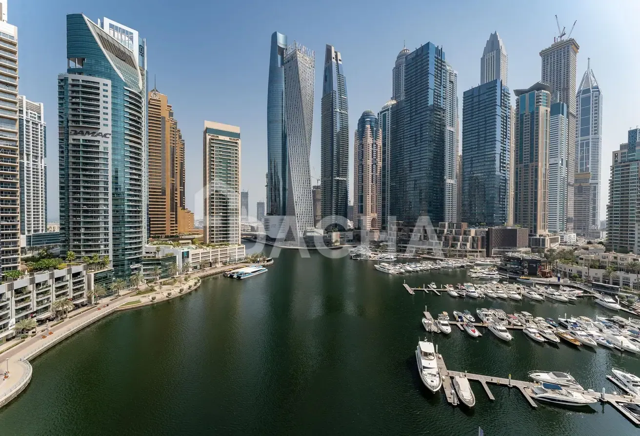Full Marina View | 3 Bed + Study | Huge Balcony