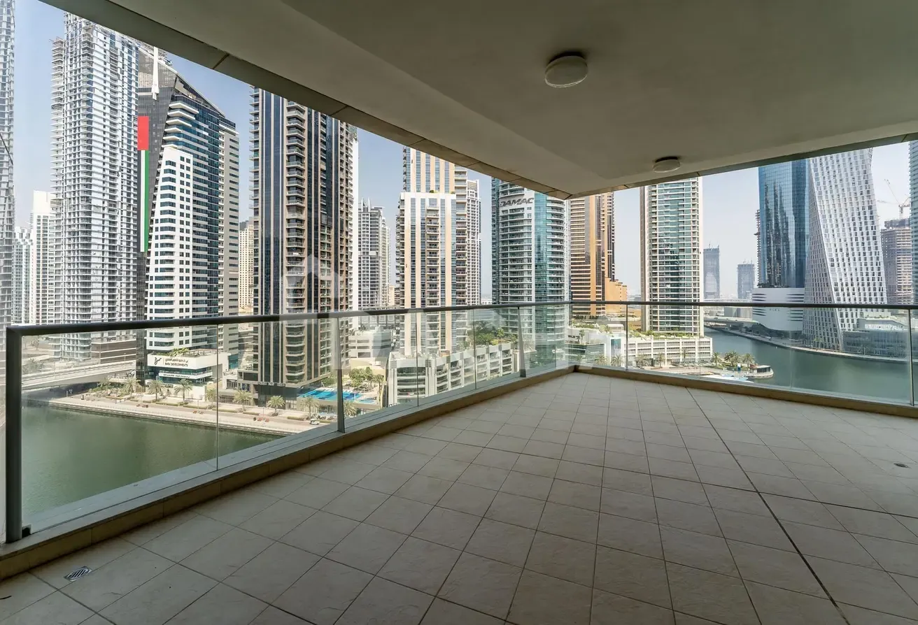 Full Marina View | 3 Bed + Study | Huge Balcony