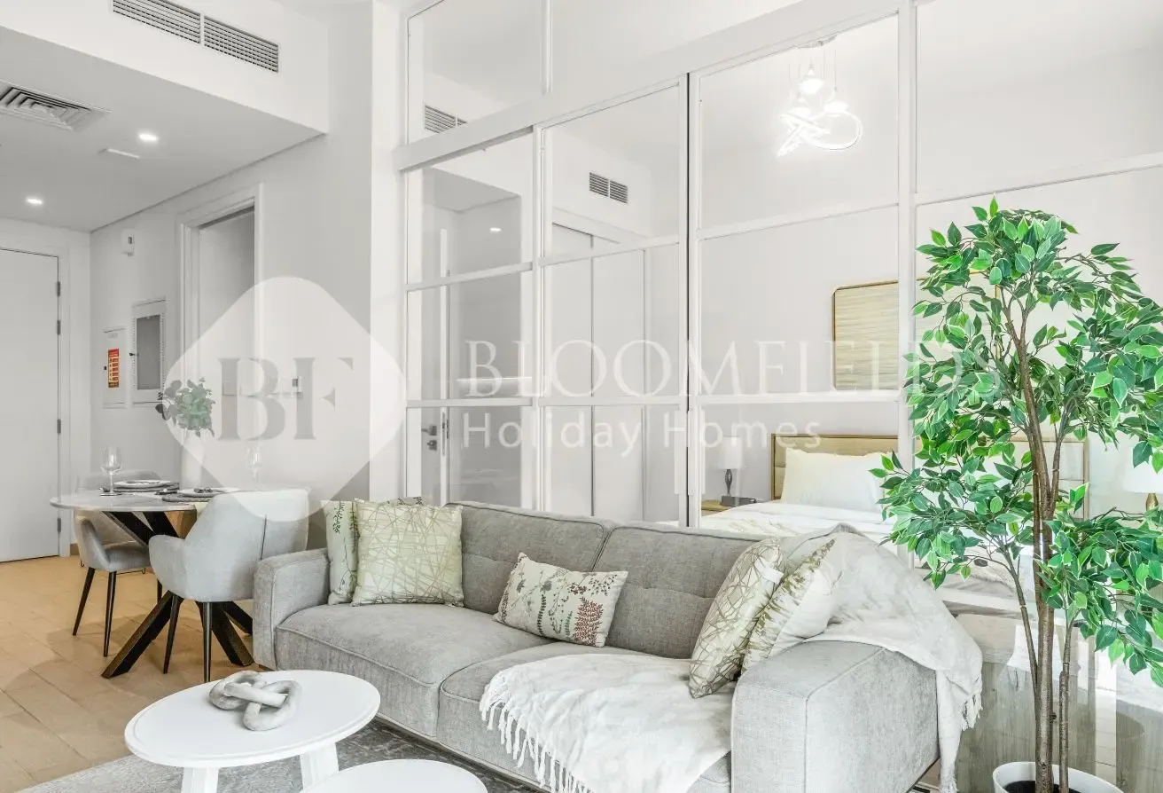 Modern 1BR | Golfville Dubai Hills | 13th Floor