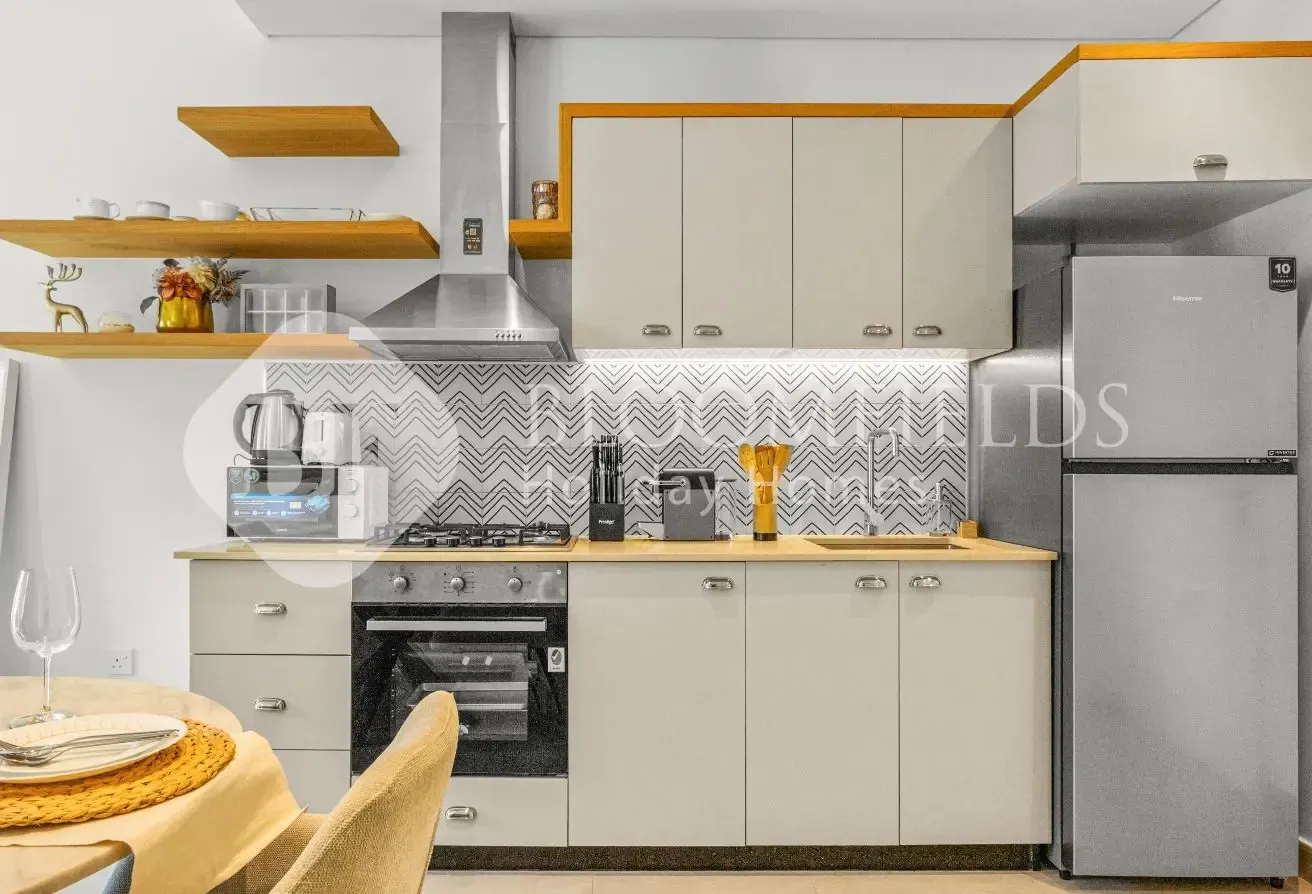 Modern 1BR | Golfville Dubai Hills | 13th Floor