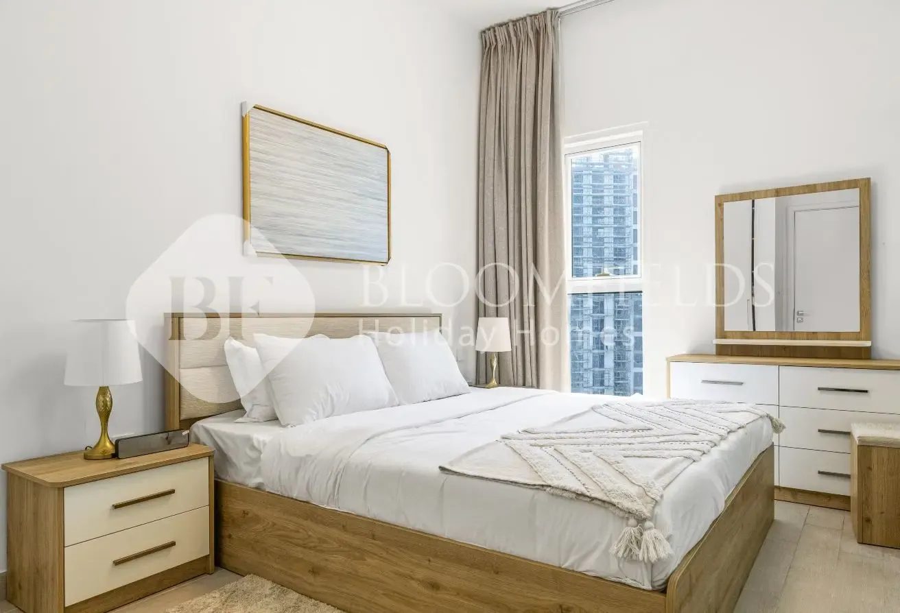 Modern 1BR | Golfville Dubai Hills | 13th Floor
