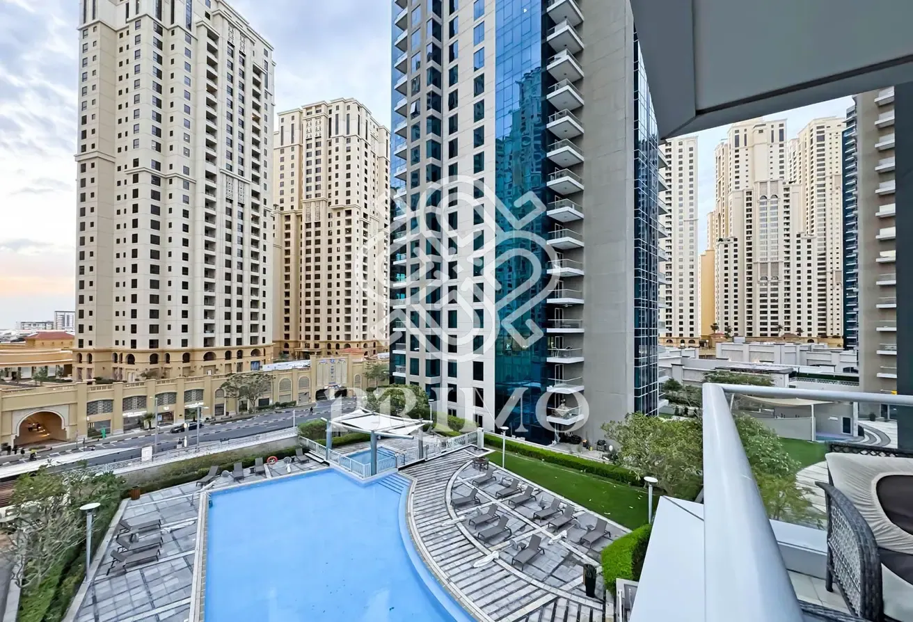 Bright 2BR | Pool and Marina View | Available Now