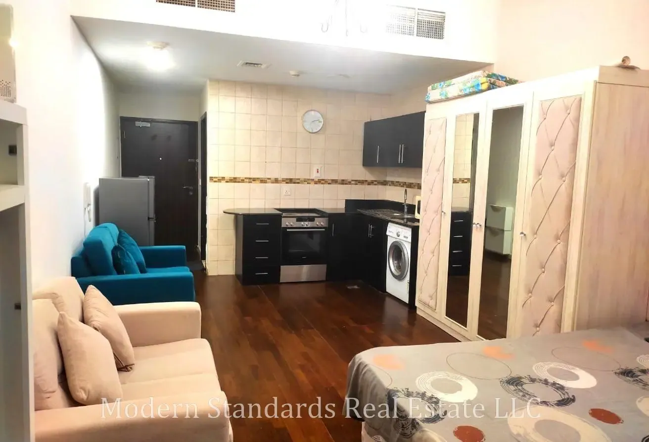 Furnished Studio Apartment in Deira with Balcony