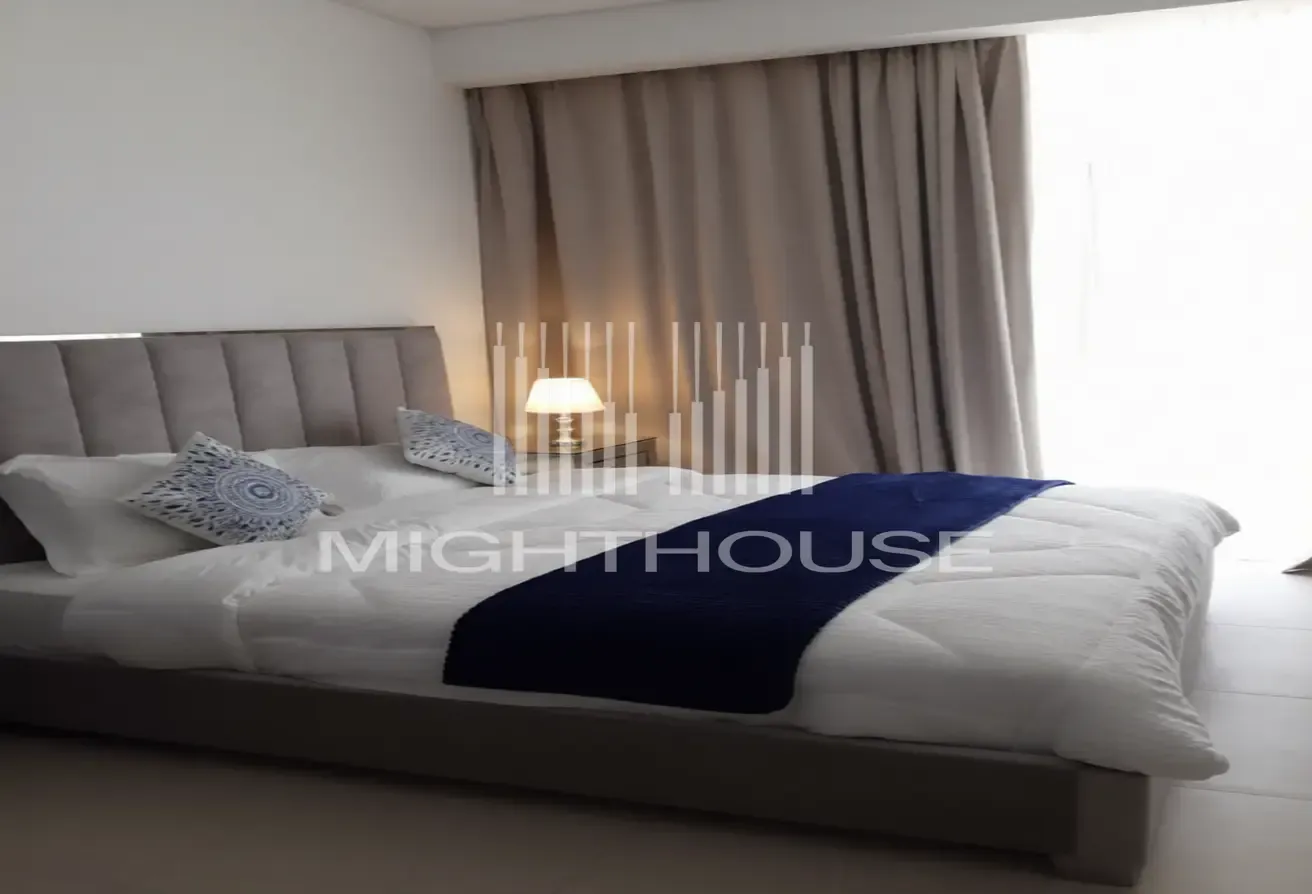 Furnished Studio | Balcony & City View |12 Cheques