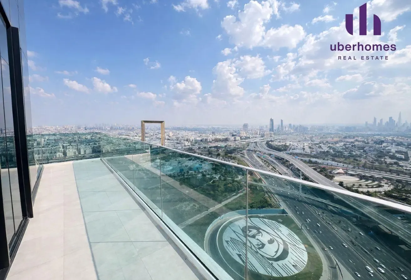 Furnished High Floor | Dubai Frame | Near Metro